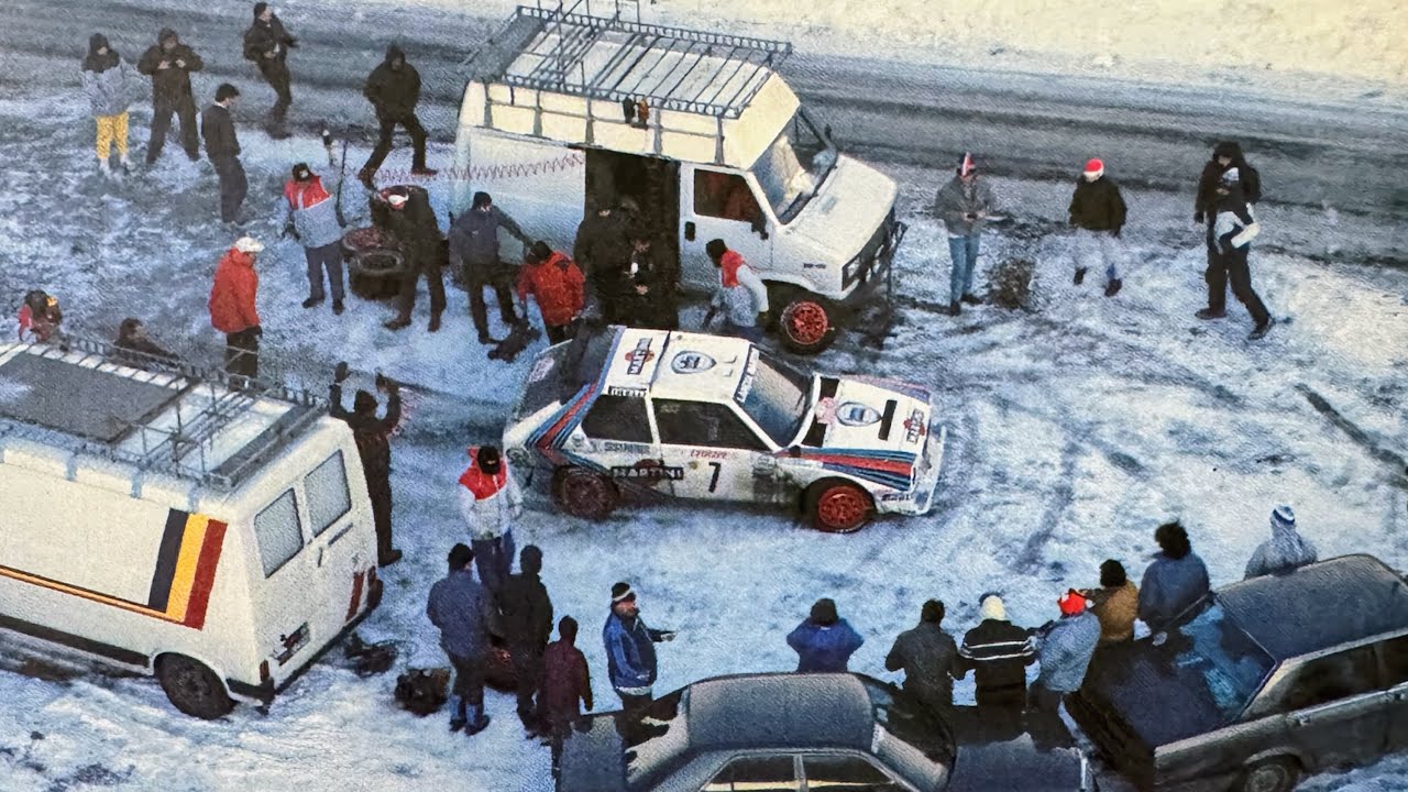 Rally di Montecarlo 1986 - Tappa Comune 22 gennaio 