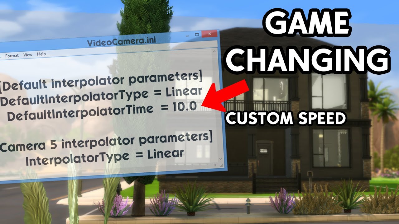 Sims 4: How To Make Your Videos Look PROFESSIONAL with Cinematic Camera Moves