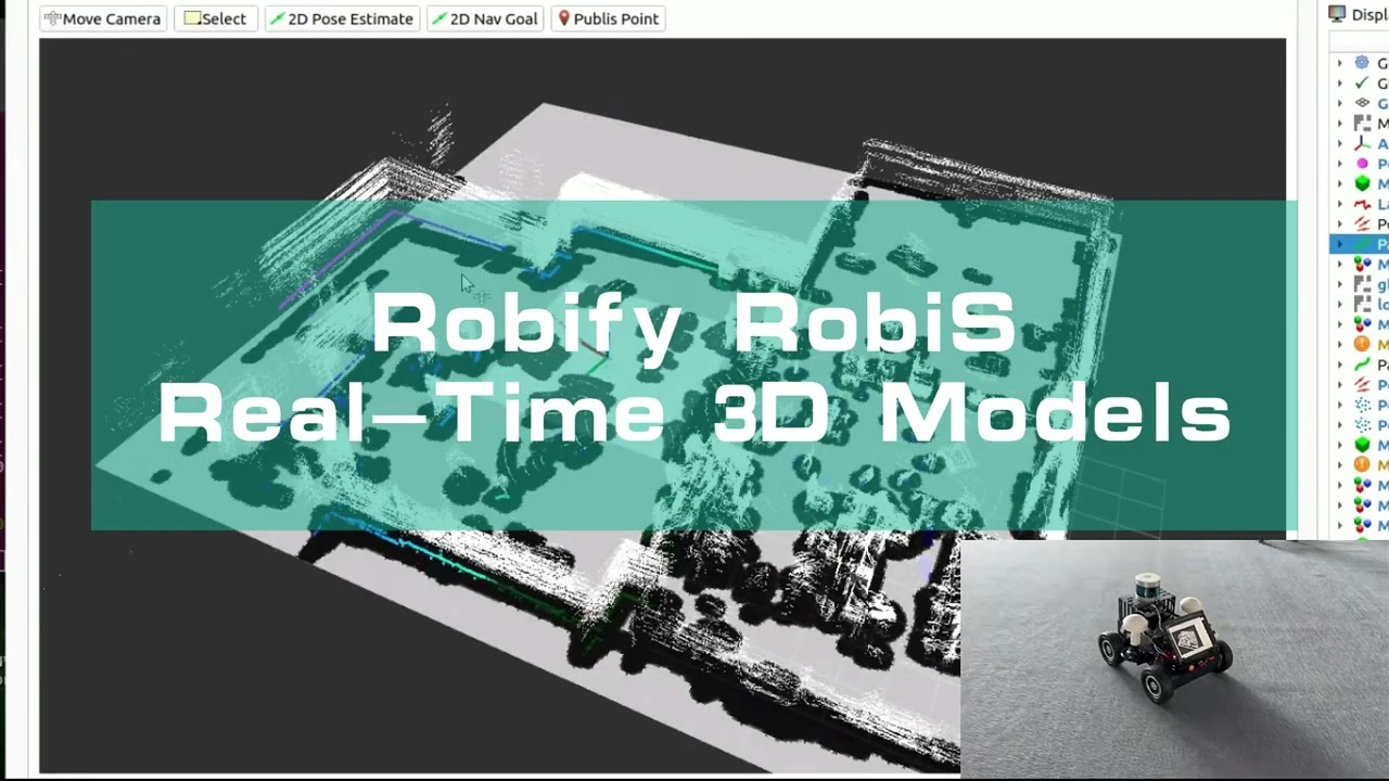 RobiS-Autonomous SLAM Car in Action 3D Mapping, Radar Navigation & Obstacle Avoidance