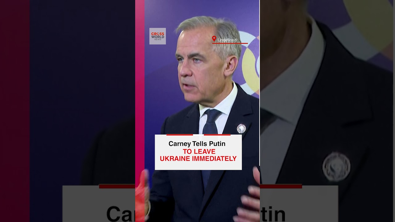 &laquo;РОССИЯ ДОЛЖНА УЙТИ&raquo;: Марк Карни осуждает войну Путина в Украине и сигнализирует о давлении на G20