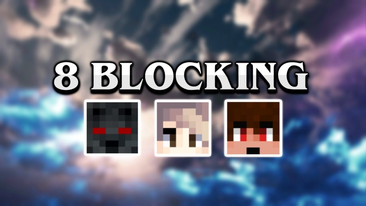 8 Blocking on Lunar client ft. Verzide, Stimpy, LegendHyper
