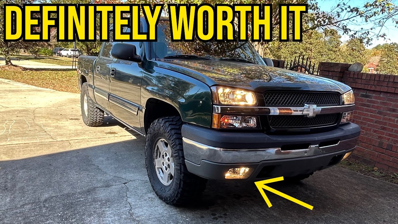Как установить противотуманные фары Silverado/Sierra 2003-2007 | Silverado Z71 5.3 Vortec 2005 года