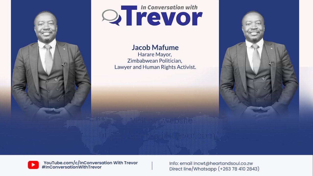 Jacob Mafume, Harare Mayor, Zimbabwe Politician and Lawyer In Conversation With Trevor
