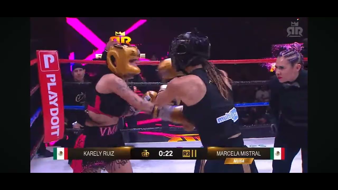 Karely Ruiz VS marcela Mistral..... RING ROYAL  