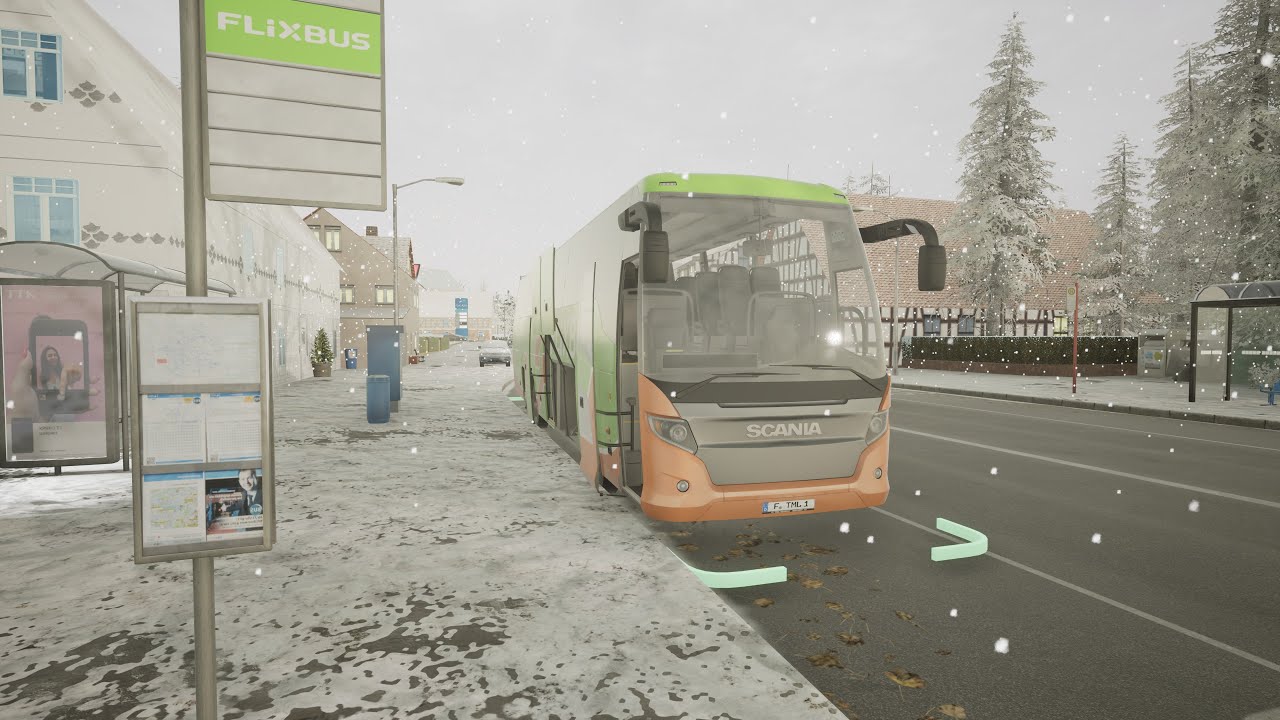 Wurzburg - Treff hotel panorama | Scania Touring | Fernbus Coach Sim