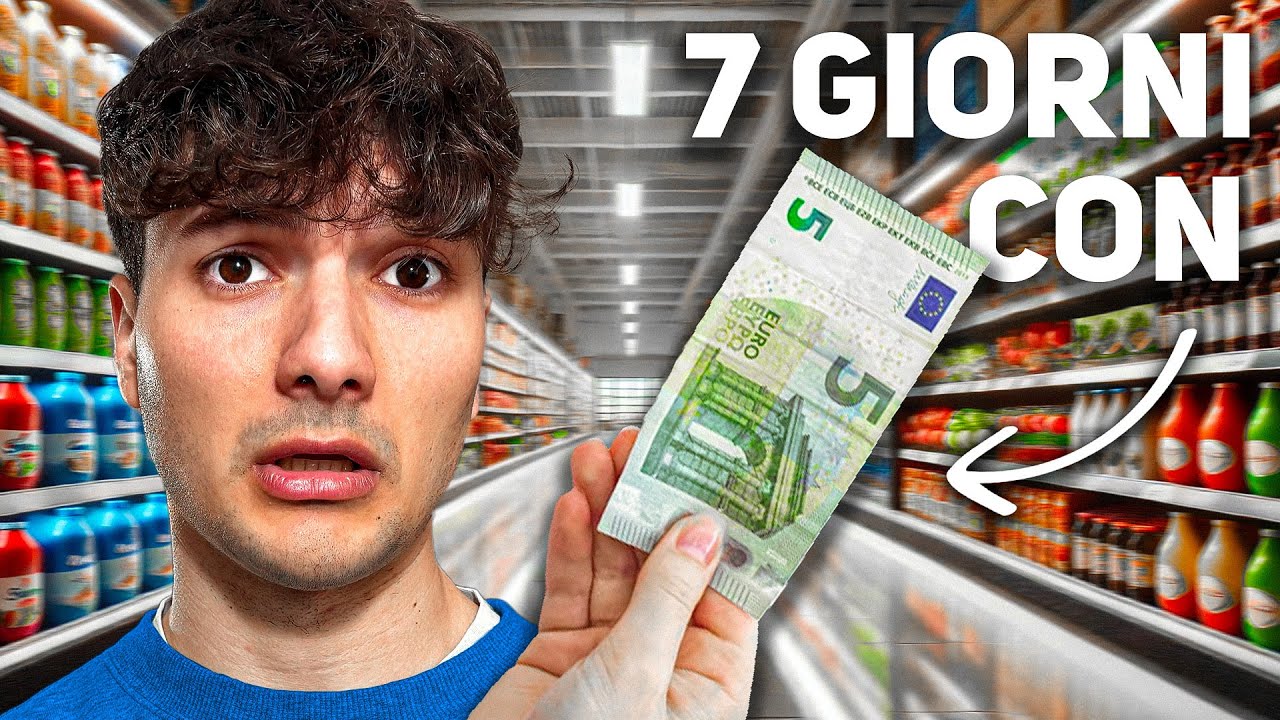 SI PUÒ MANGIARE UNA SETTIMANA CON 5€?