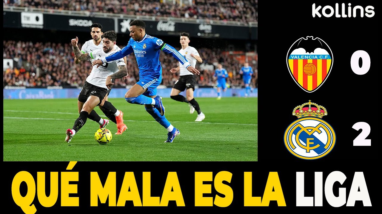 🚨🚨🚨 ESTAMOS EN DIRECTO! PARA HABLAR DEL VALENCIA 0-2 REAL MADRID 😉