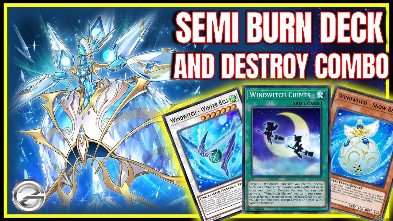 Windwitch Deck with Hidden Semi Burn Engine! Total Annoyance Combo | Duel Links
