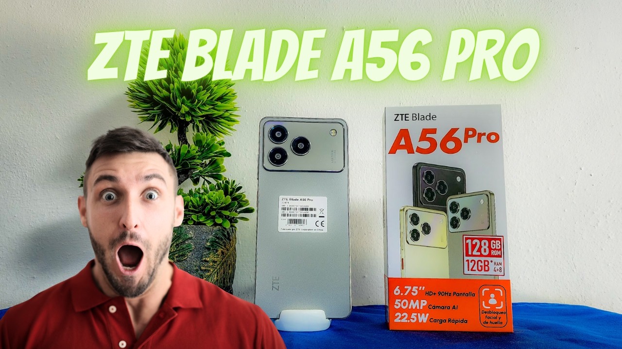 🤯🤯NO LO COMPRES SIN VER ESTE UNBOXING ZTE BLADE A56 PRO 🤯🤯