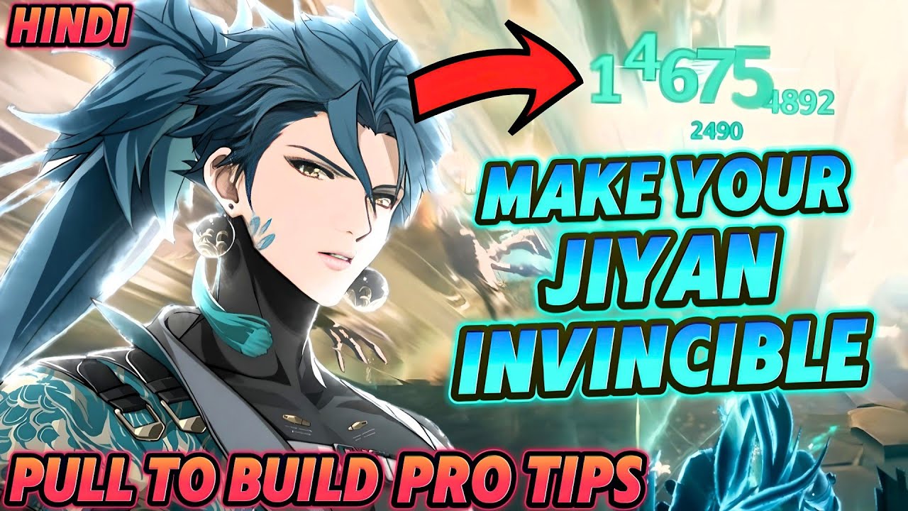 Only Jiyan guide you ever need in hindi | Pulling Jiyan | jiyan build Wuthering waves
