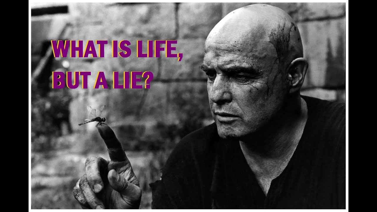 What&rsquo;s life but a lie? Narrated by Marlon Brando