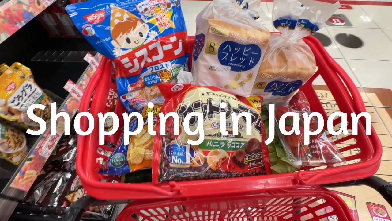 $50 Grocery shopping in Japan🇯🇵 (Lopia Supermarket)
