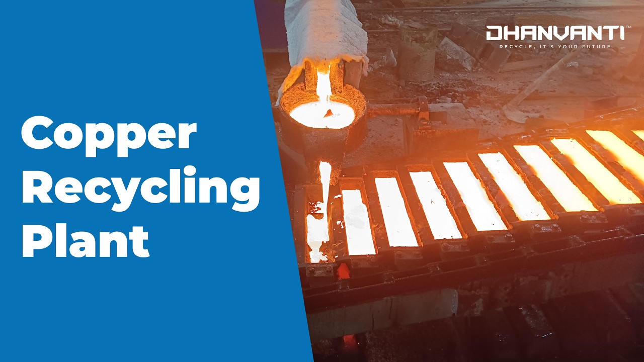 Copper Recycling Plant | From Scrap to Copper Ingot Making Plant 