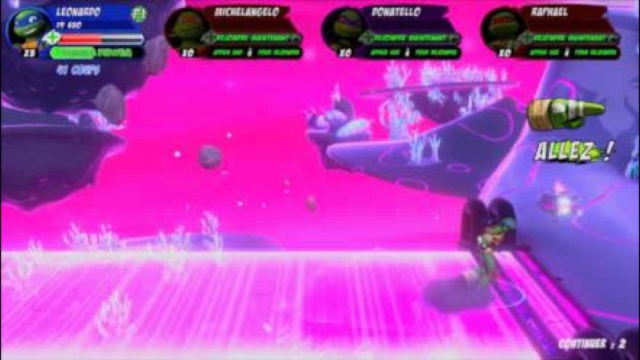 TMNT Arcade: Wrath of the Mutants PS5 trophée Visiteurs d'une autre dimension