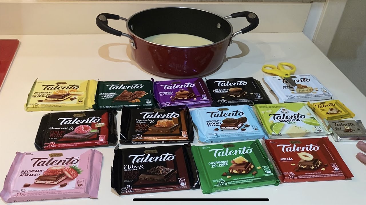FIZ UM MEGA BRIGADEIRO COM TODOS OS CHOCOLATES TALENTO DO MERCADO!! (ficou ótimo?!)