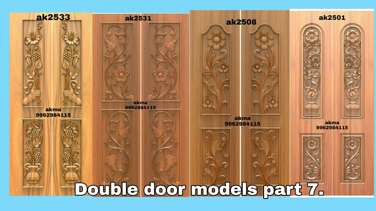 Double door models part 7 | Latest main entrance double door models for house.