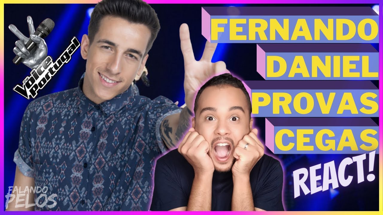 REACT BRASILEIRO: Fernando Daniel - When We Were Young | Provas Cegas #TheVoicePT | FALANDOPELOS