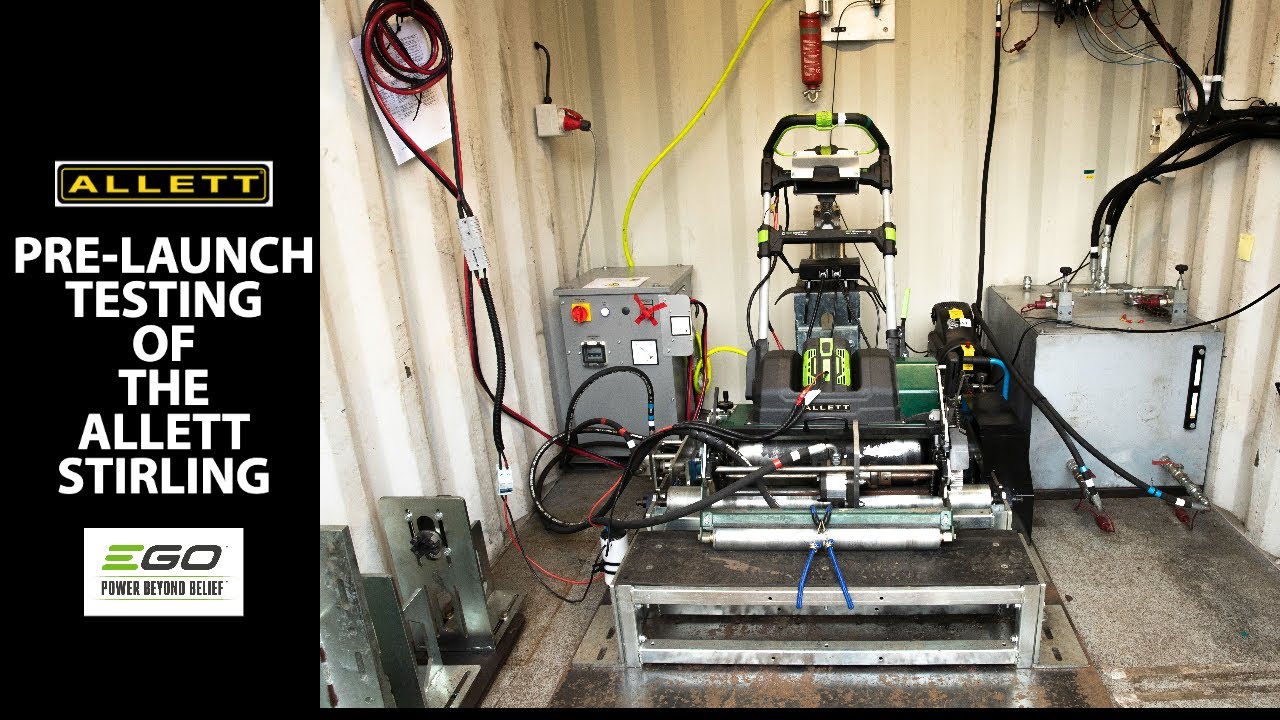 Pre-Launch Testing of the Allett Stirling- Powered by Ego