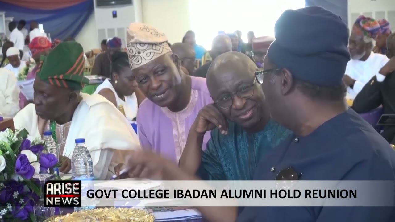 GOVT COLLEGE IBADAN ALUMNI HOLD REUION