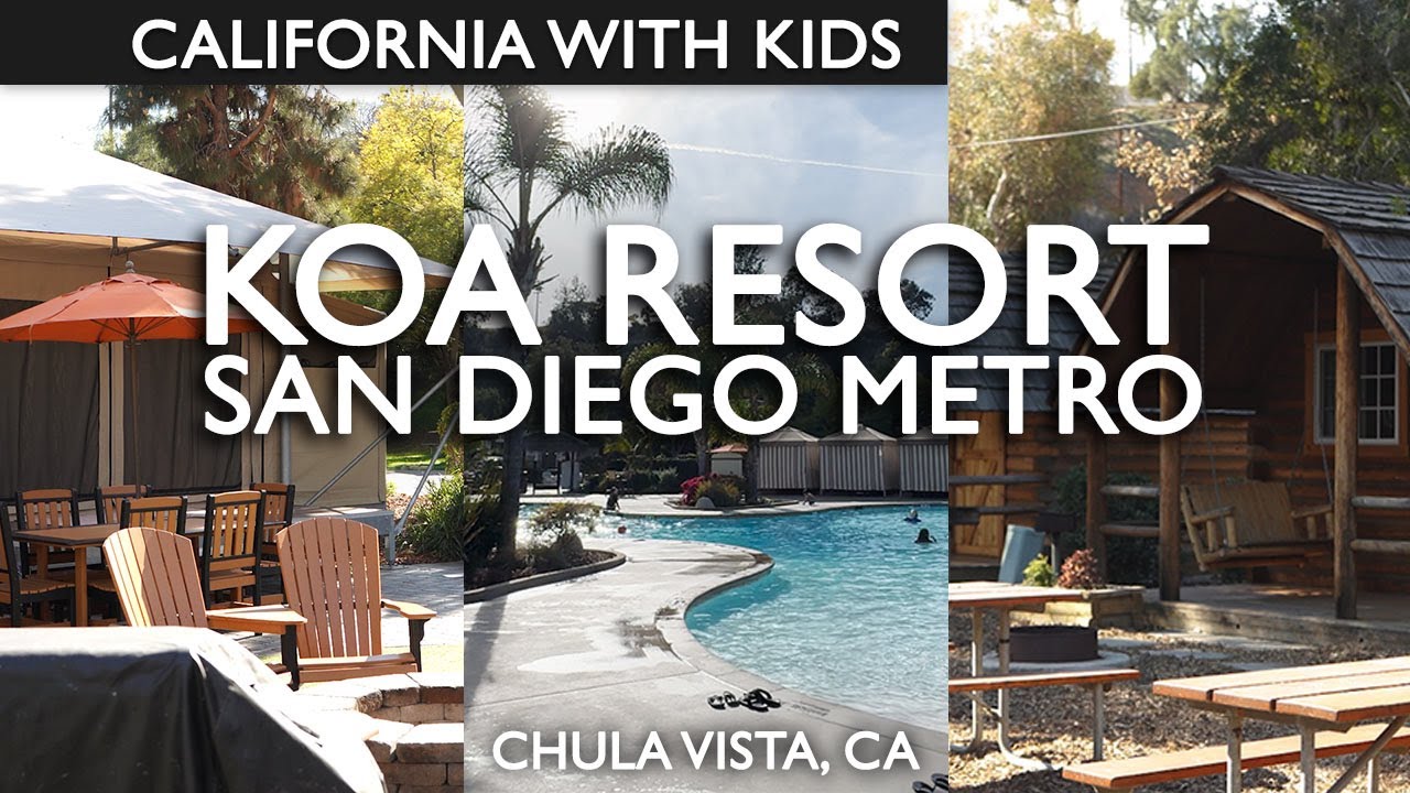 Курорт KOA San Diego Metro Resort предлагает кемпинг для всех
