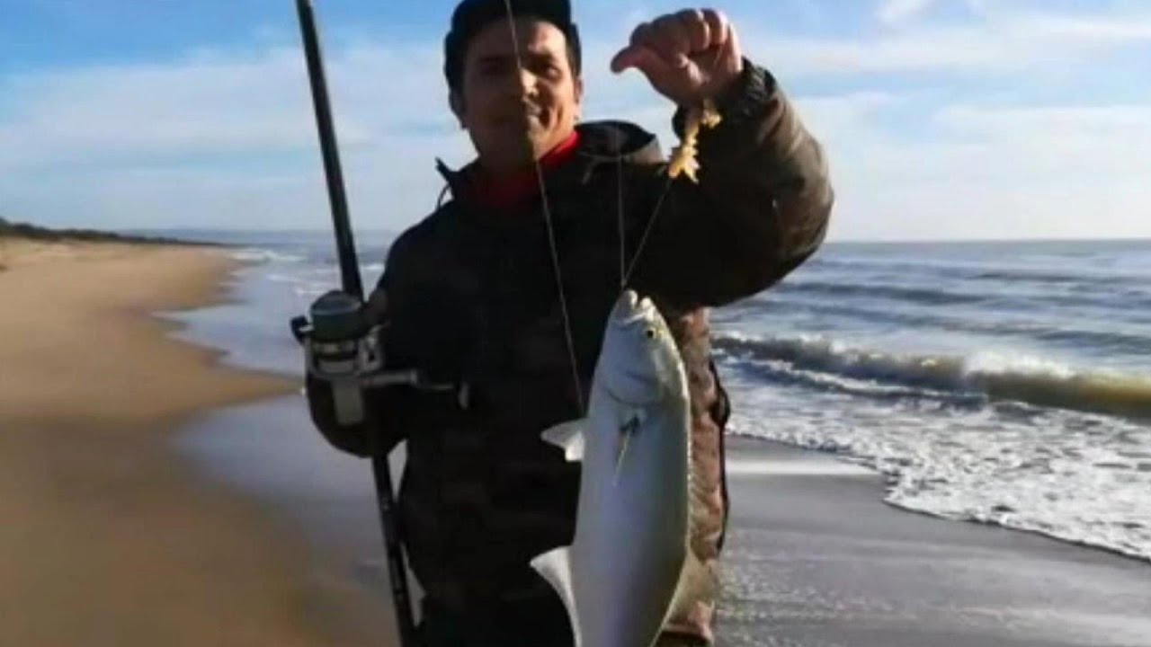 Surfcasting a Gennaio...Mare poco mosso