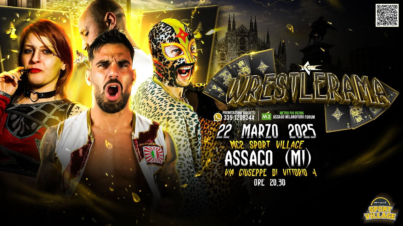 ✨ NUOVI INCONTRI DA ASSAGO! 🏦 ICW WRESTLERAMA 2025 🏦
