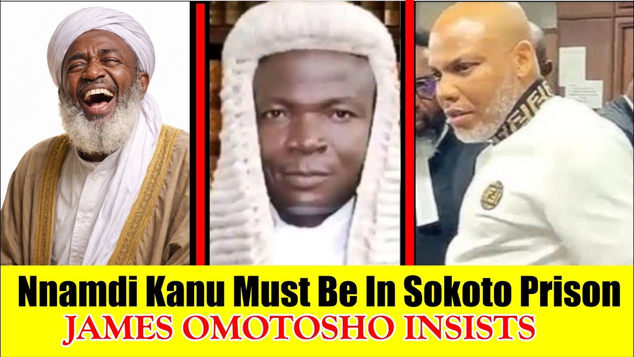 NNAMDI KANU Must remain in Sokoto Prison 