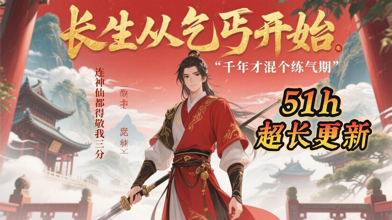 🔥【超长更新】《长生从乞丐开始》💥1-660章节：我明明只想躺平当凡人，喝茶遛狗过一生，结果稀里糊涂活成了老怪物；练气练着练着就无敌了……#小说 #推文 #ai漫画 #漫画解说 #二次元 #玄幻