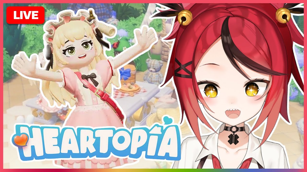 🔴LIVE :【Heartopia】มาผจญภัยในเมืองสุดน่ารักกัน💖 | REXA 🦖