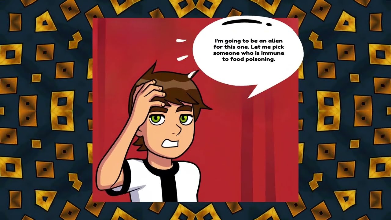 Ben&rsquo;s Breakfast Blunder | Ben 10 | Comic Dub | Unusual message