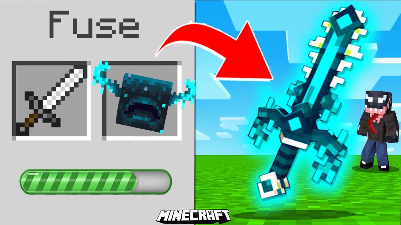MINECRAFT, ale MOGĘ POŁĄCZYĆ KAŻDY ITEM! *dosłownie*