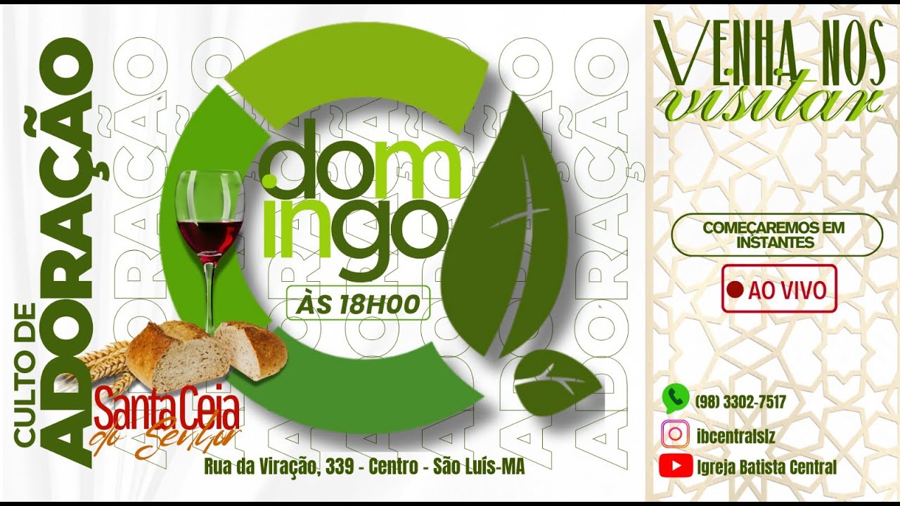 CULTO DE CELEBRAÇÃO | PR JÃO RUBEM | 01/02/2026