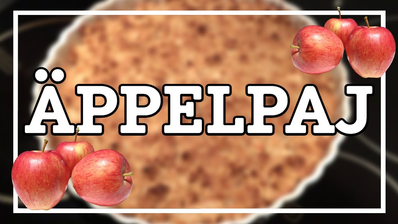 Baka med mig - &Auml;ppelpaj