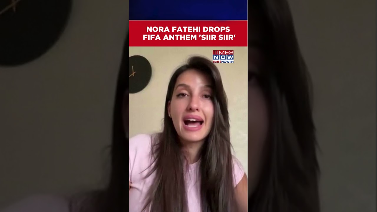 FIFA World Cup 2026: Nora Fatehi Releases FIFA 2026 Official Song &lsquo;Siir Siir' #Shorts
