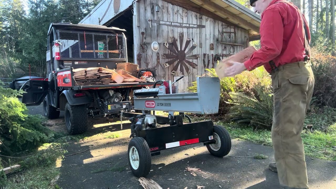 I ❤️ the smell of fresh cut cedar in the morning @KennySharesLife