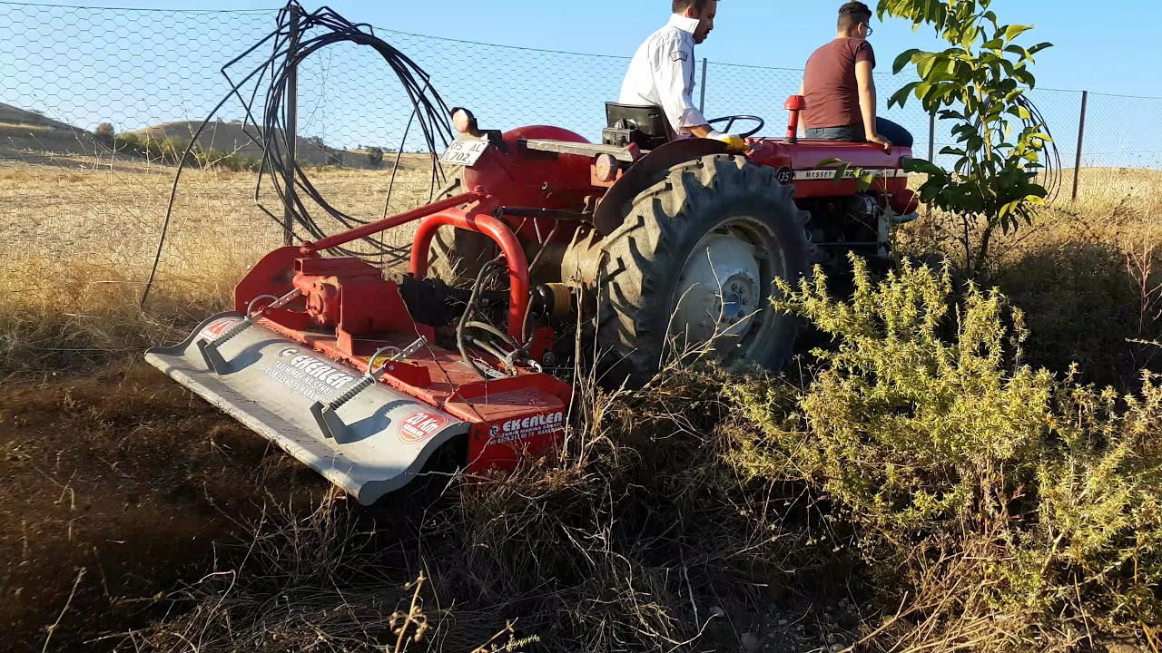 Massey 135 ile 160lık  çapa