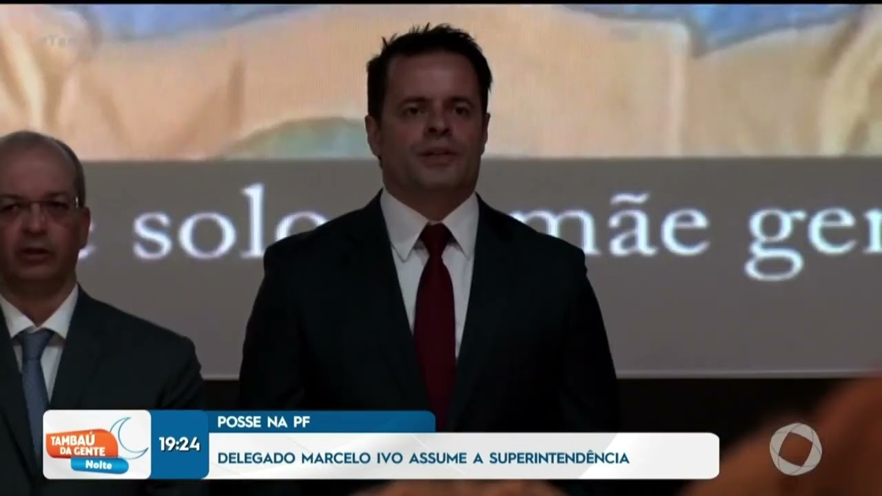 Delegado Marcelo Ivo assume a superintend&ecirc;ncia  -  Tamba&uacute; da Gente Noite