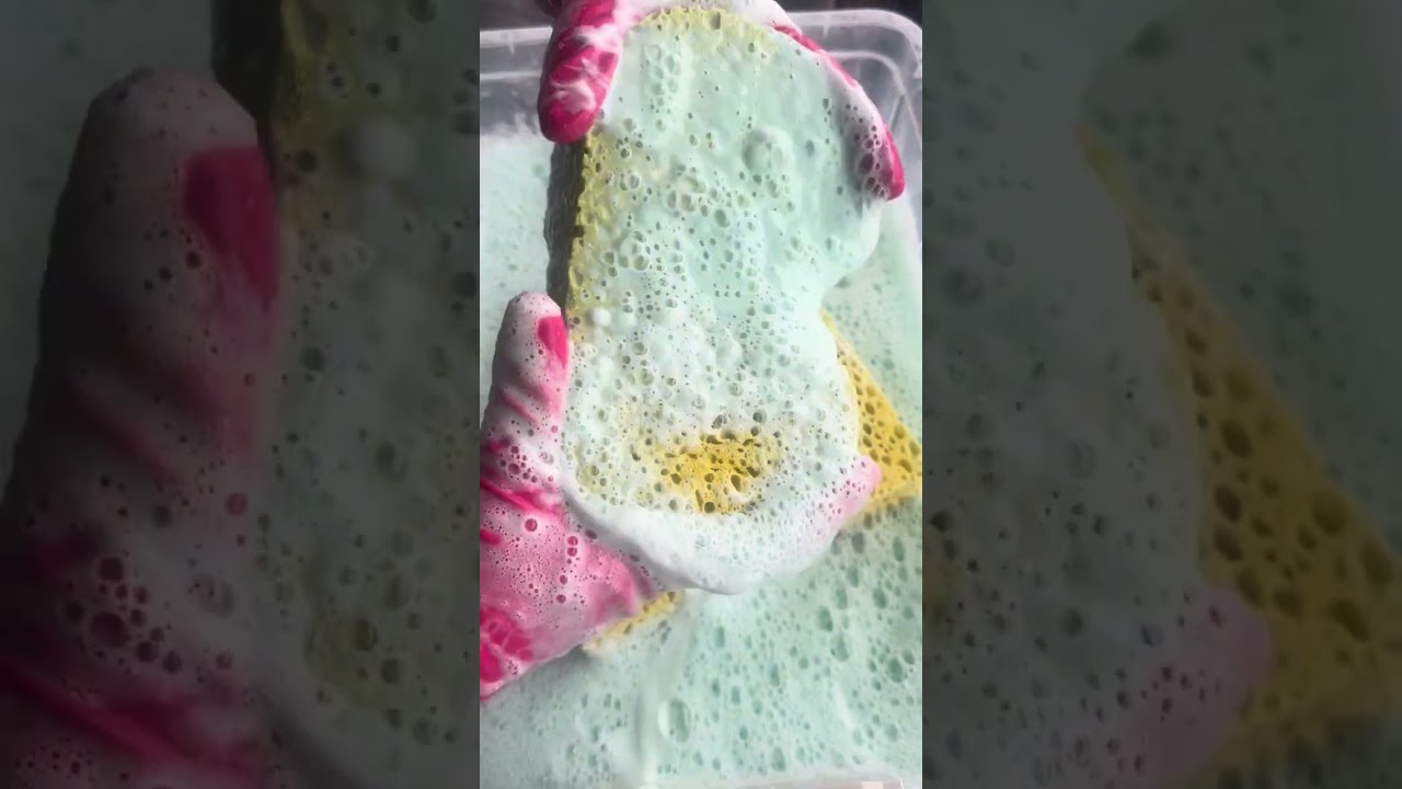 #terapi #cleantok #spongerinse #relax #sponge 