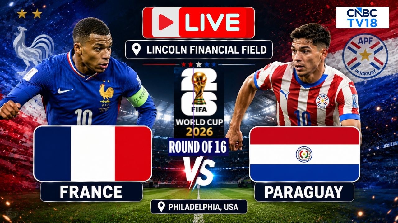 🔴 Paraguay vs France LIVE: FIFA World Cup 2026 Round of 16 | PAR vs FRA LIVE | Mbapp&eacute; | N18G
