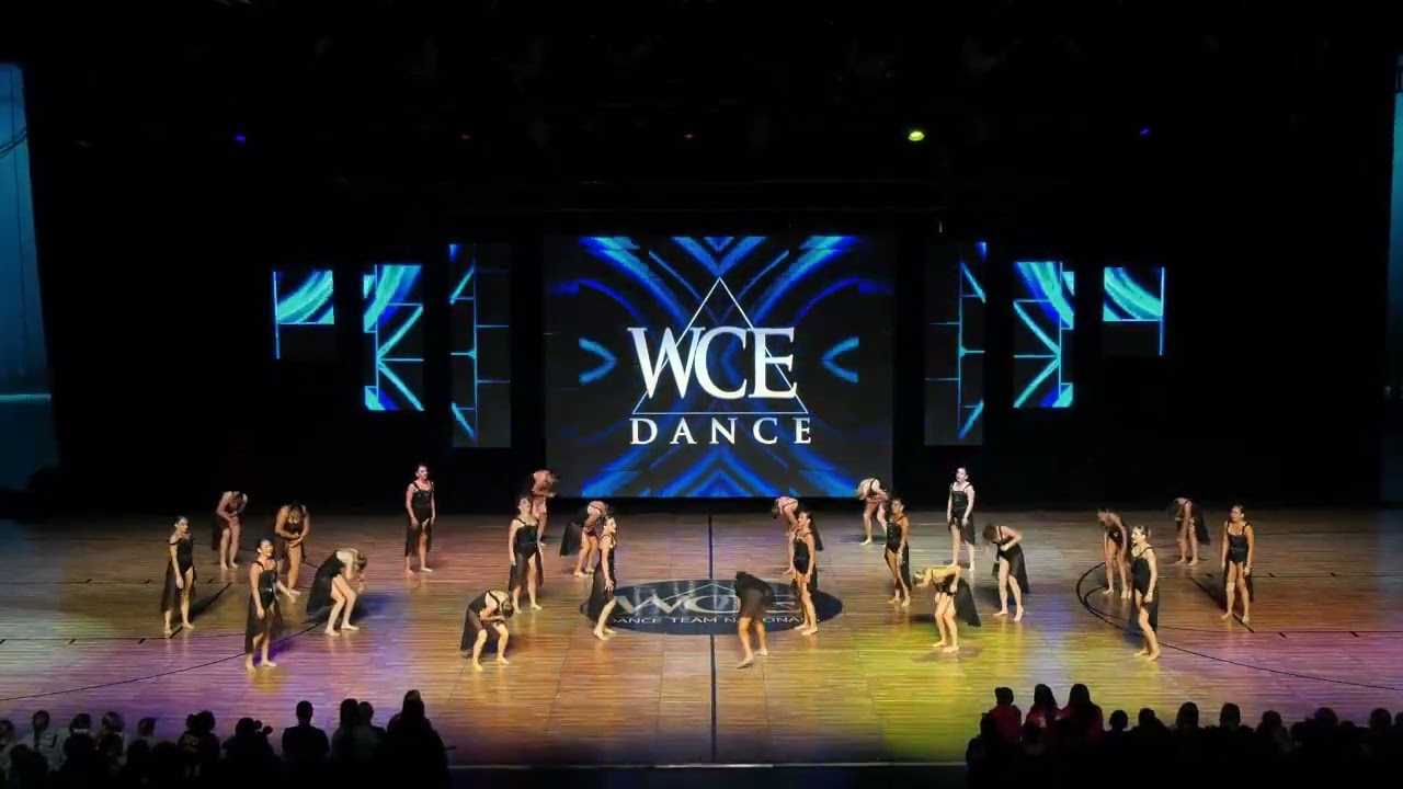 WCE 2025 Dance Team Nationals 1st Place Large Lyrical Gold Mt Carmel
