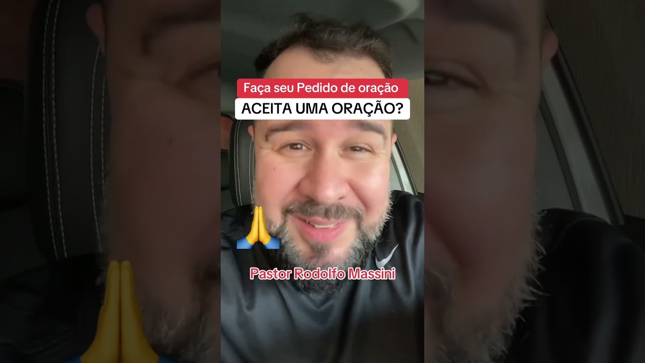 FA&Ccedil;A SEU PEDIDO DE ORA&Ccedil;&Atilde;O! 🙏❤️