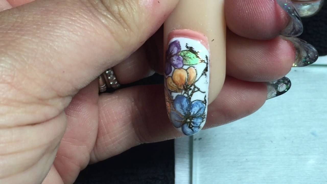 Flower Power With CND Shellac, Lecente, Yours cosmetics