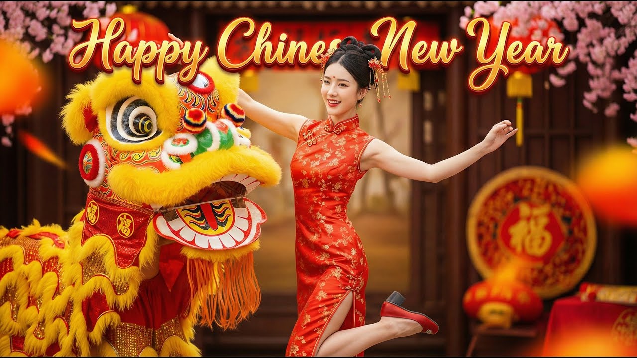 Happy Chinese New Year 2026 新年快樂！恭喜發財！祝你在2026馬年平安健康、事事順心、馬到成功！