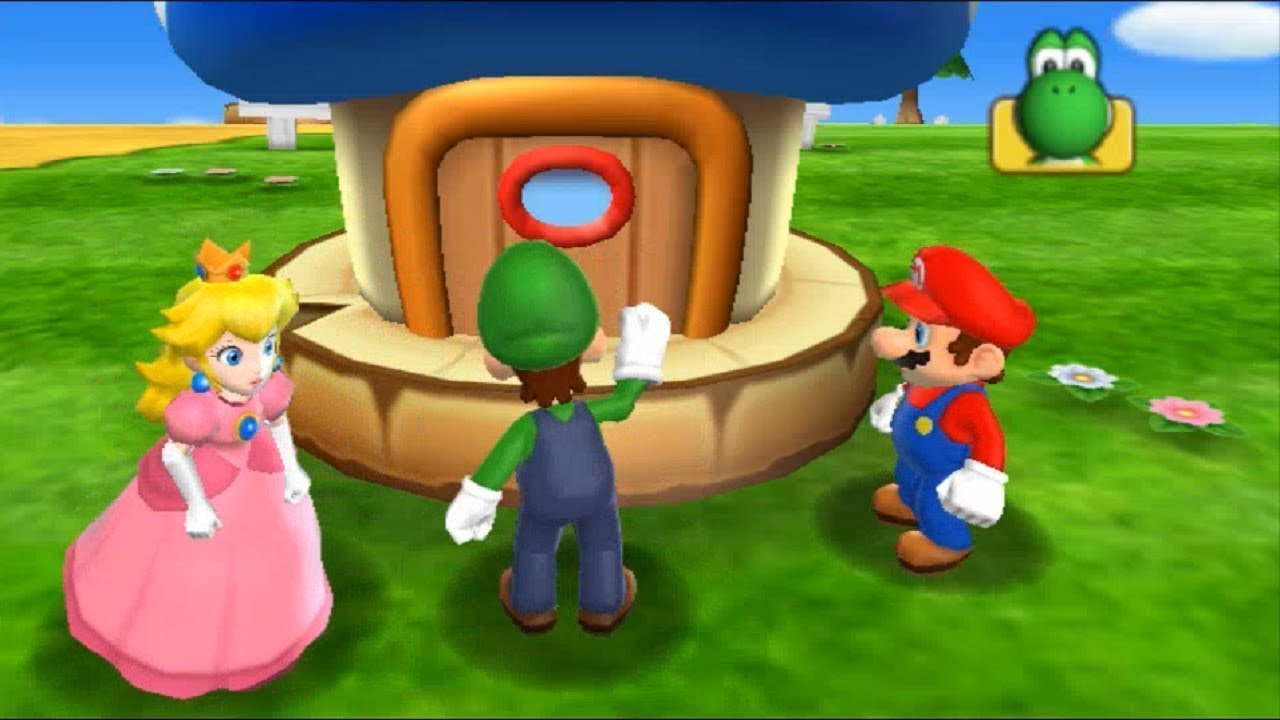 Mario Party 9 - Step It Up - Yoshi vs Mario vs Luigi vs Peach