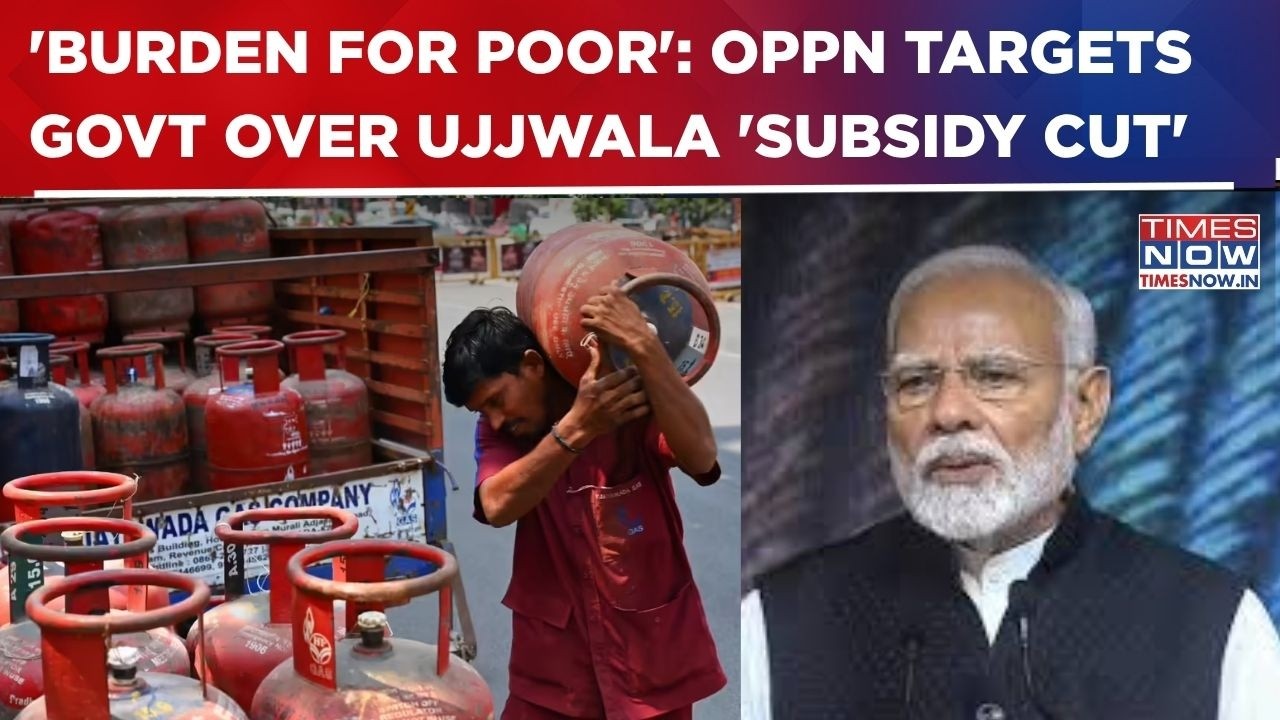 Politics Over Ujjwala 'Subsidy Cut': Govt Slashes Subsidised LPG Refills To 4; Oppn Fires Back