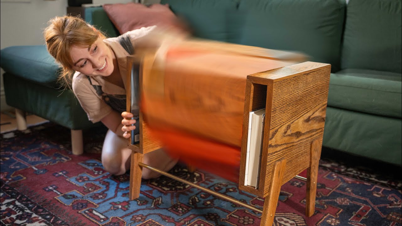 I made a spinning coffee table