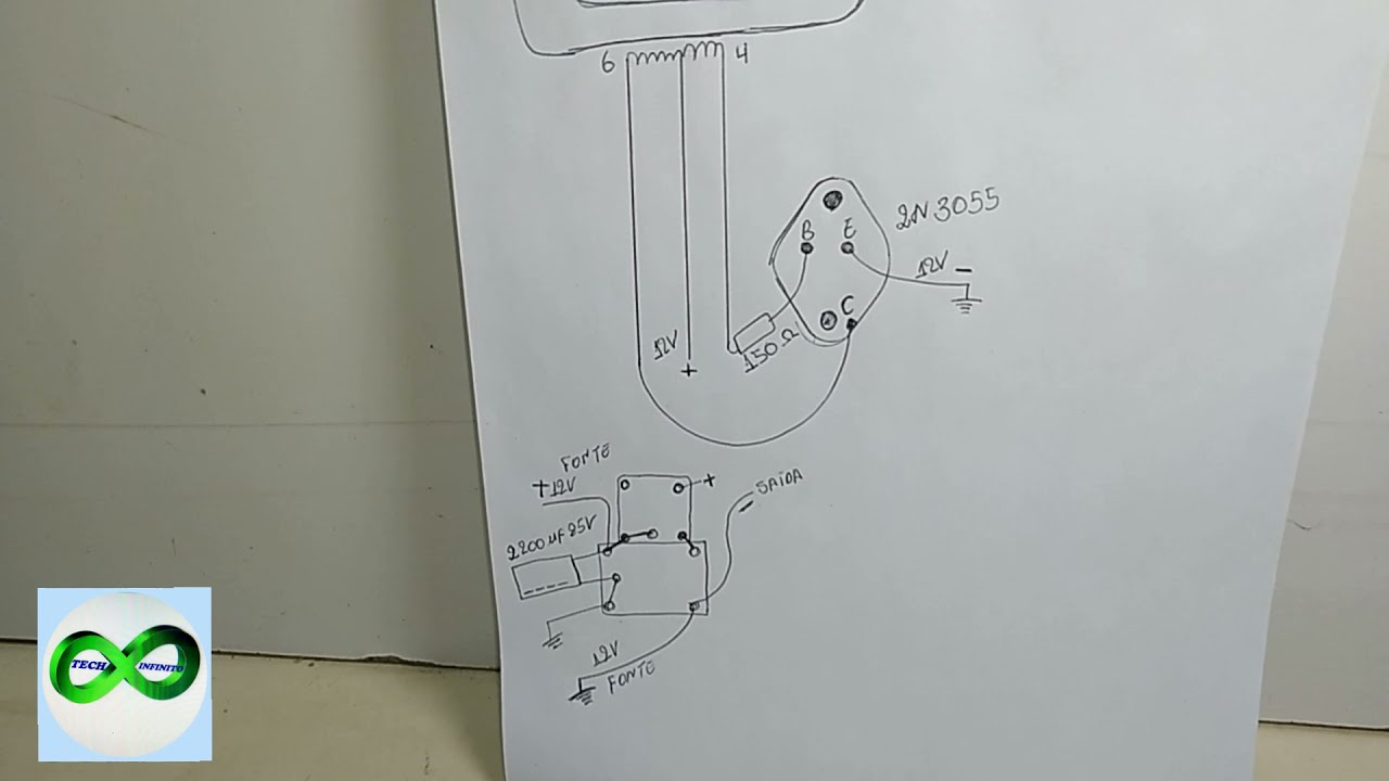cerca elétrica caseira com flayback 12v