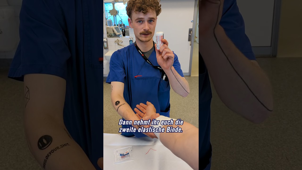 SAVE | So legt man einen Druckverband an