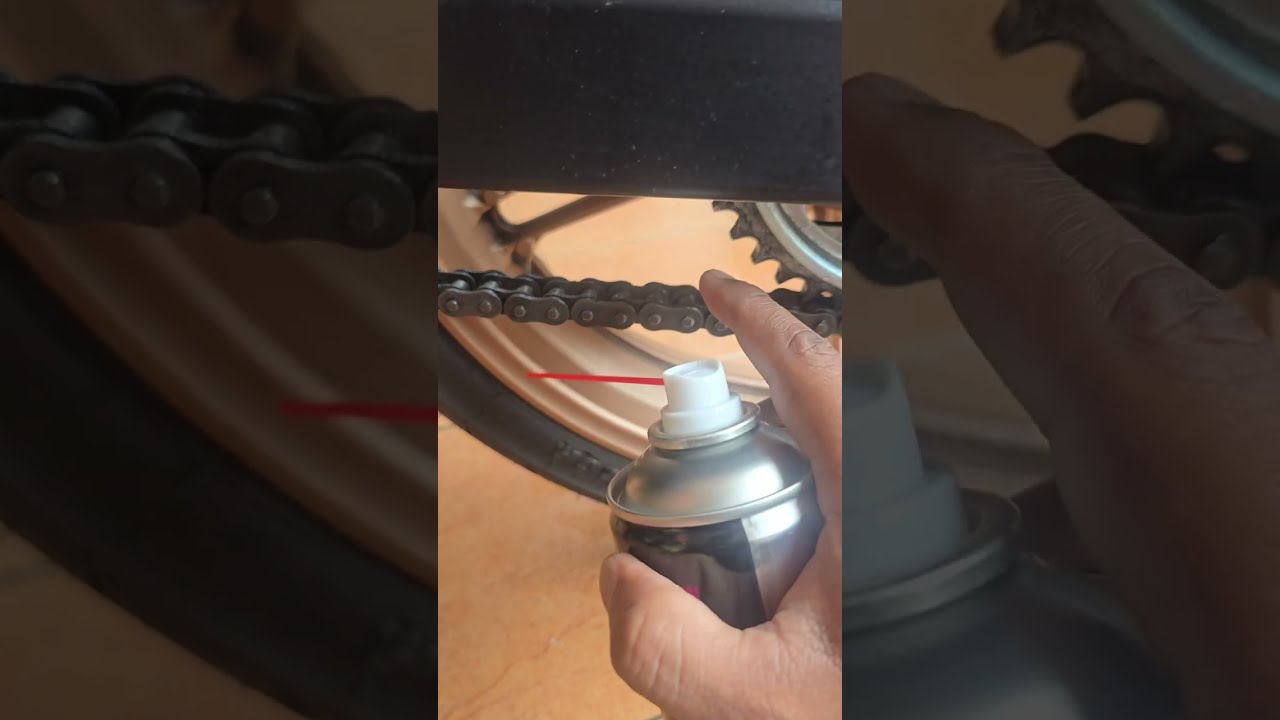Cara cuci rantai dan lube 