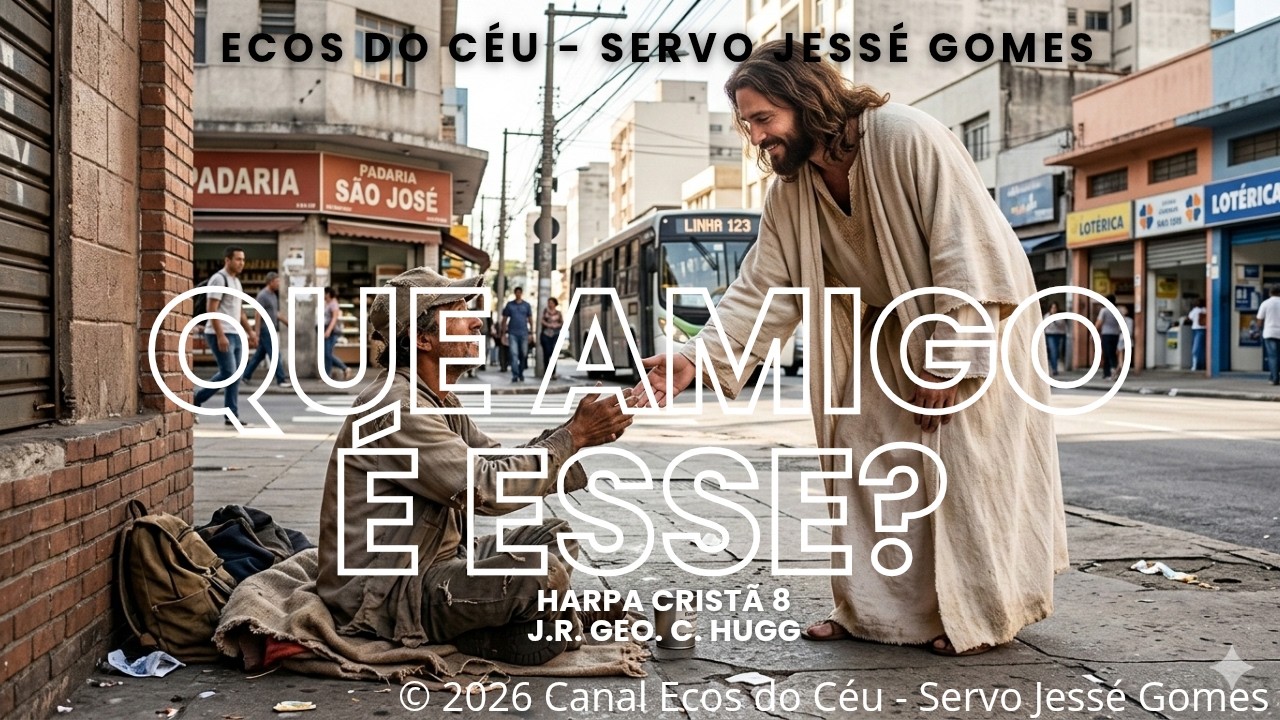 QUE AMIGO É ESSE? | Ecos do Céu - Servo Jessé Gomes 